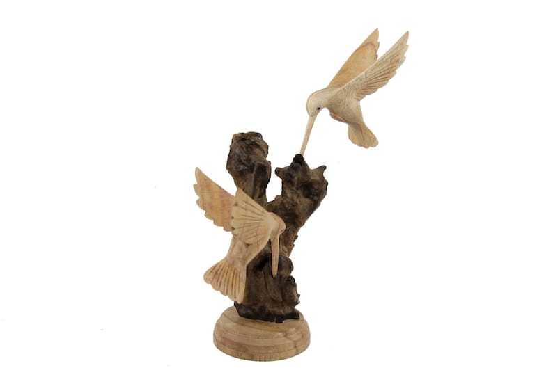 Couple Hummingbird Table Deco
