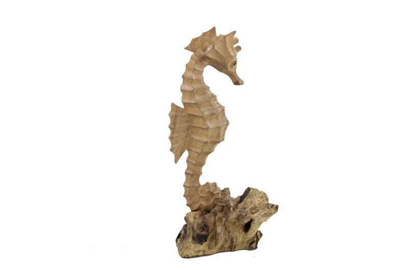 タツノオトシゴの彫刻
