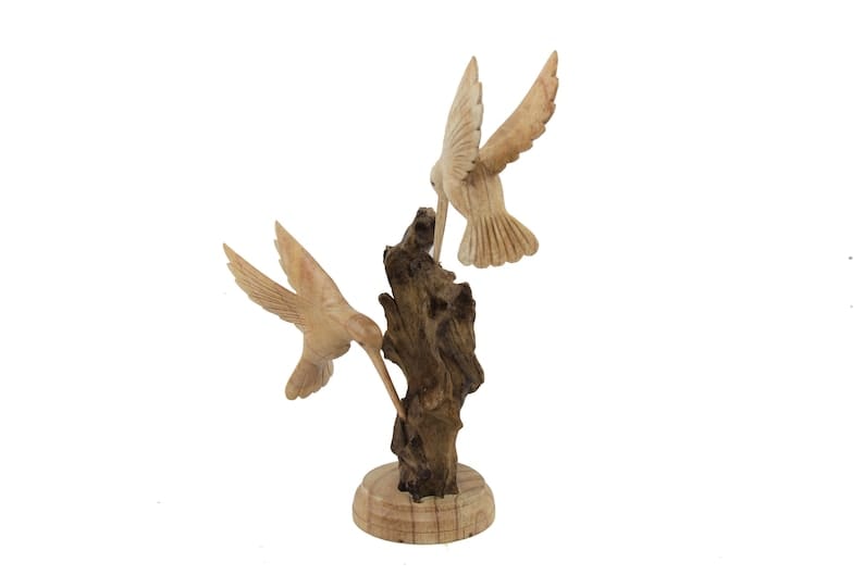 Couple Hummingbird Table Deco