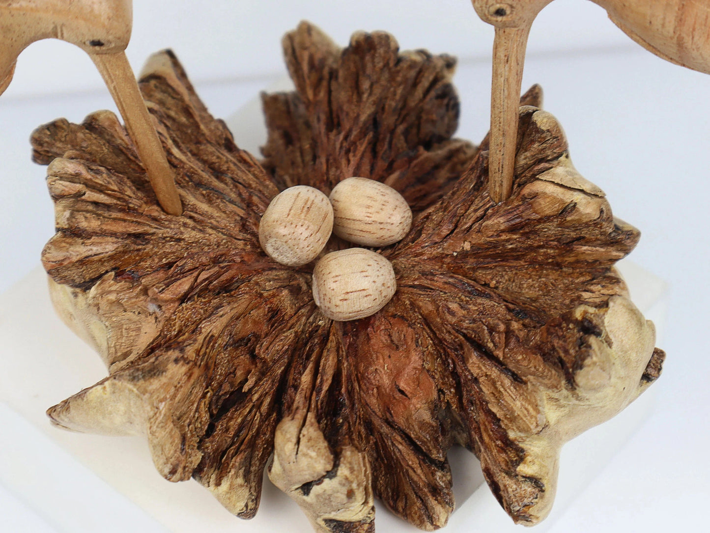 Wooden Hummingbird Deco