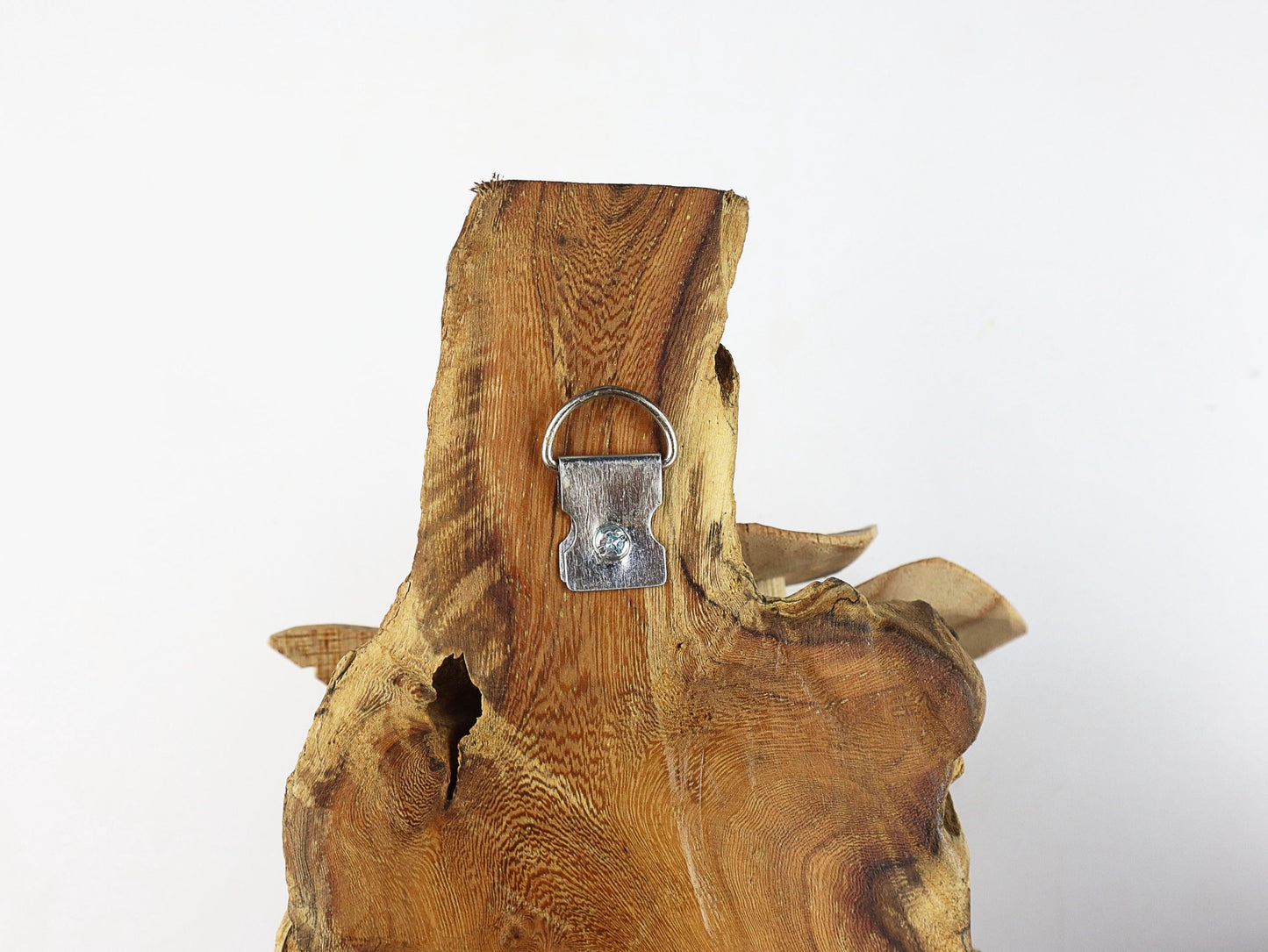 Hand-Carved Wooden Bee & Mushroom Honeycomb Wall Art - Vertical Rustic Decor