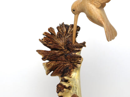 Hummingbird Statue Table Deco