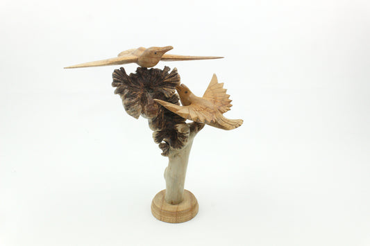 Wooden Eagle Figurine