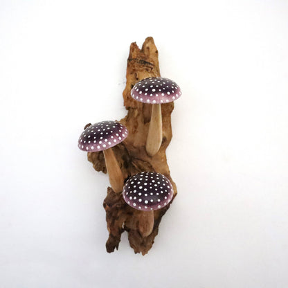 Hanging Purple Mushroom